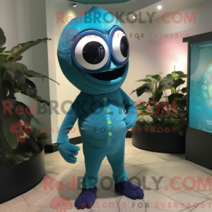Postava maskota Teal...