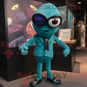 Blågrön Cyclops...