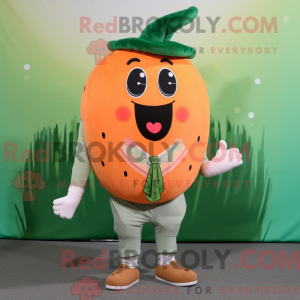 Peach Melon-mascottekostuum...