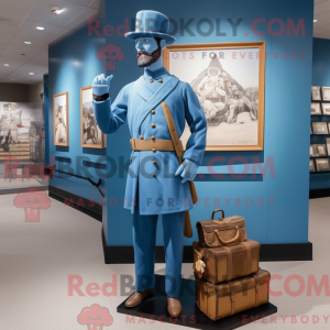 Himmelblå Civil War Soldier...