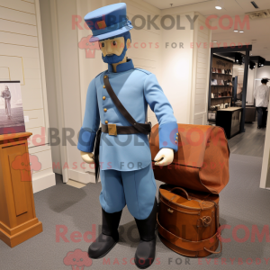 Himmelblå Civil War Soldier...