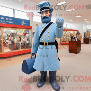 Himmelblå Civil War Soldier...