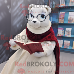 Hermelin-Maskottchen-Kostüm...