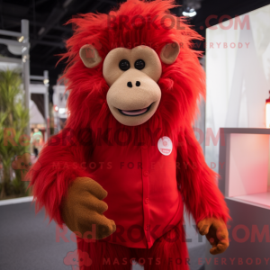 Disfraz de mascota Baboon...