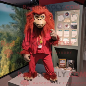 Disfraz de mascota Baboon...