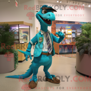 Turkis Deinonychus máscara...