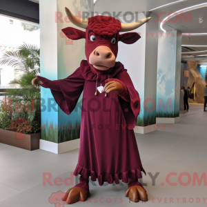 Disfraz de mascota cebú...