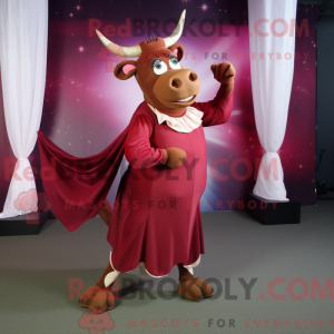 Postava maskota Maroon Zebu...