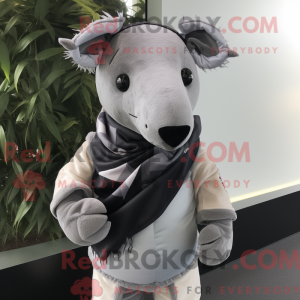 Costume mascotte de Tapir...