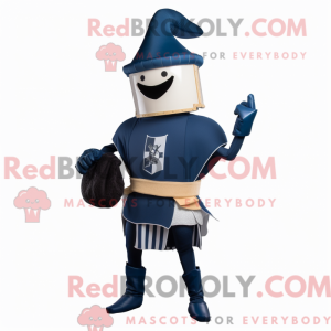 Navy middelalderlig ridder...