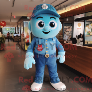 Cyan Candy Maskottchen...
