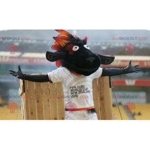 Mascotte di pecora nera FIFA 2015 - Redbrokoly.com