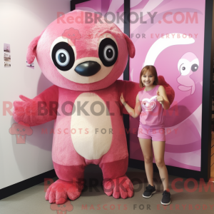 Disfraz de mascota Pink...