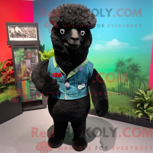 Costume mascotte d alpaga...