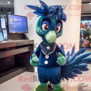 Disfraz de mascota de pavo...
