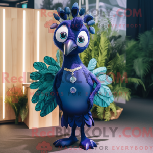 Costume mascotte de paon...