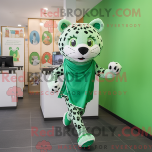 Disfraz de mascota leopardo...