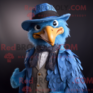 Blue Eagle-mascottekostuum...