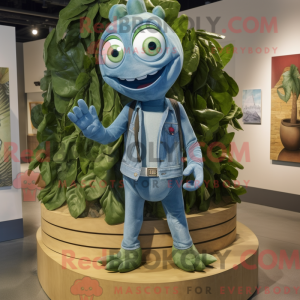Olive Hydra mascot costume...
