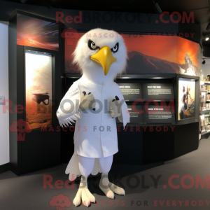 White Eagle mascot costume...