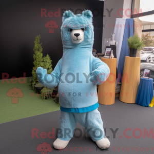 Costume mascotte d alpaga...