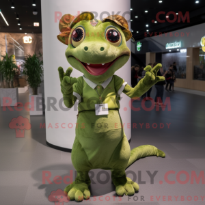 Costume mascotte de Geckos...