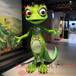 Costume mascotte de Geckos...