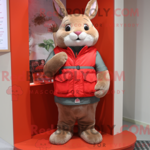 Maskotka Red Wild Rabbit z...