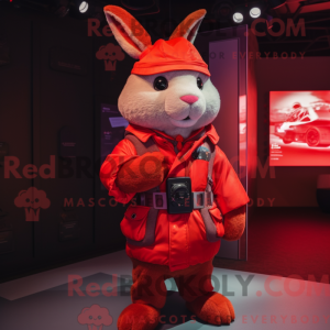 Maskottchenkostüm Rotes...