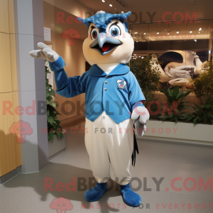 Costume de mascotte de Jay...