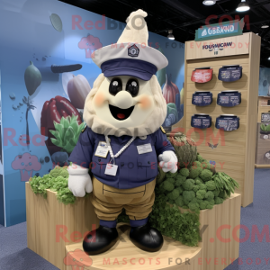Navy Onion maskot kostume...