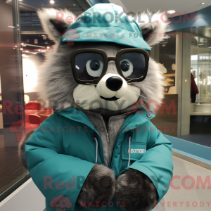 Postava maskota Teal...