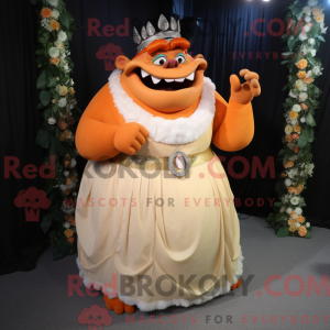 Mascotte d Ogre orange...