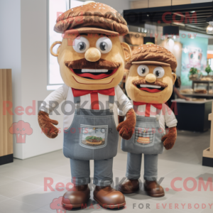 Hamburger maskot kostyme...
