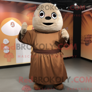 Costume de mascotte Dim Sum...