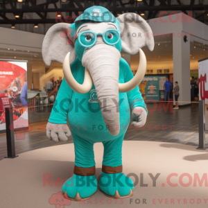 Disfraz de mascota mamut...