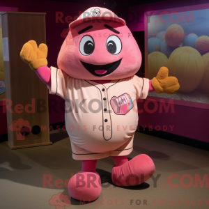 Pink Potato mascottekostuum...