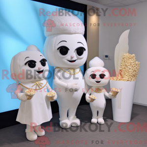 Costume de mascotte de Pop...