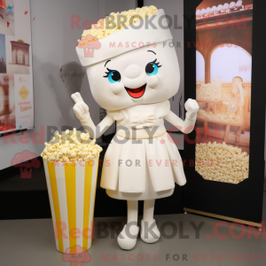 Hvit Pop Corn...