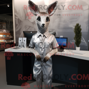 Silver Roe Deer mascot...