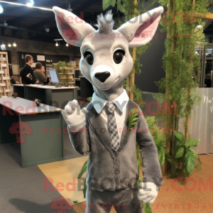 Silver Roe Deer mascot...
