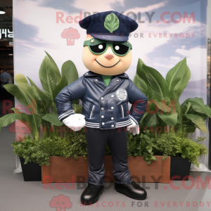 Navy spinat maskot...
