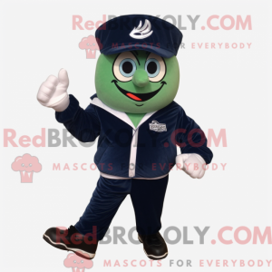 Navy spinat maskot...