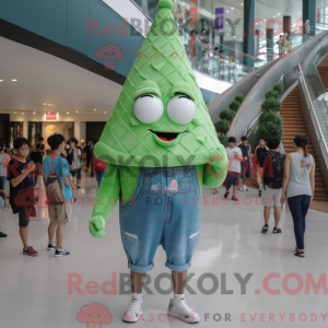 Grön iskjegle...