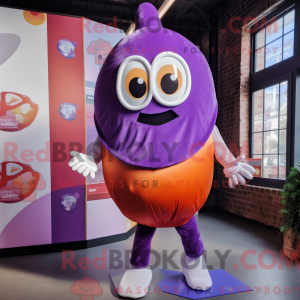 Purple Shakshuka mascot...