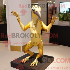 Personaggio mascotte Gold...