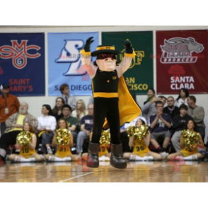 Zorro vigilante masked man mascot - Redbrokoly.com
