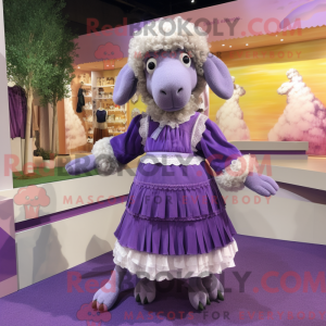 Lilla Merino Får maskot...