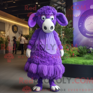 Lilla Merino Får maskot...