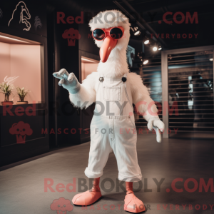 Costume mascotte de flamant...